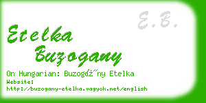 etelka buzogany business card